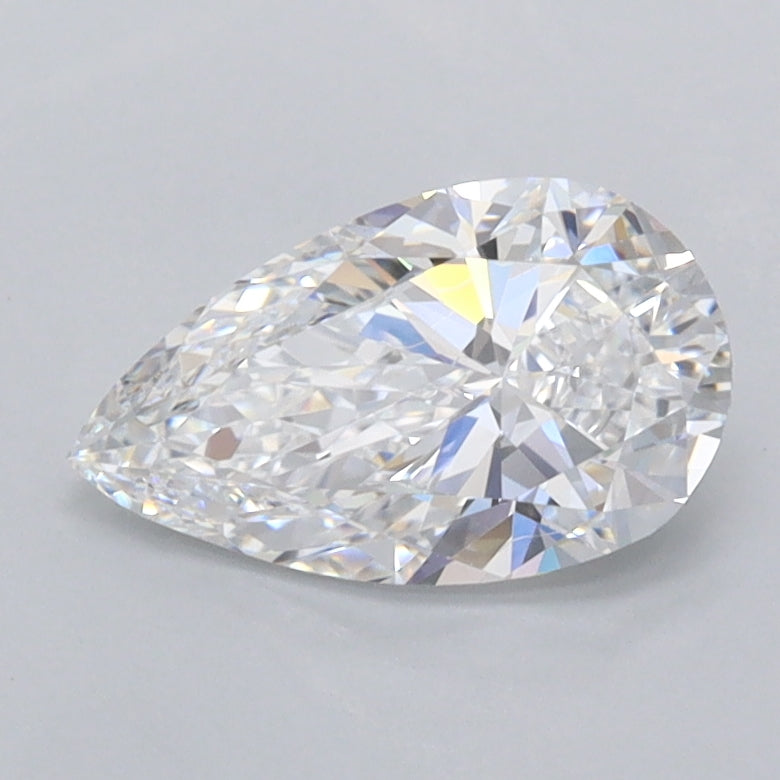 1.00 Carat Pear Lab Diamond