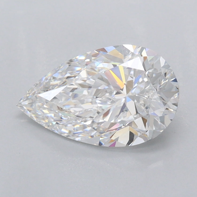 1.27 Carat Pear Lab Diamond