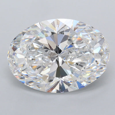 4.07 Carat Oval Lab Diamond