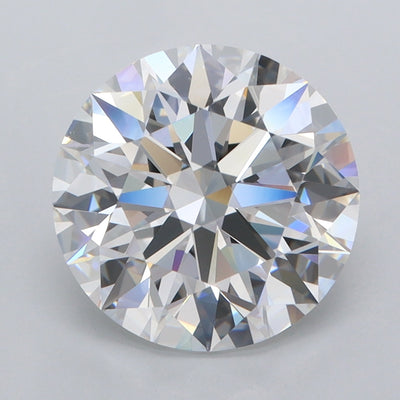 3.82 Carat Round Lab Diamond
