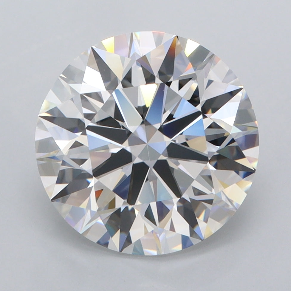 3.94 Carat Round Lab Diamond