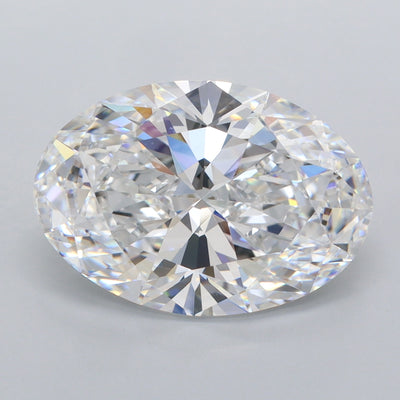 5.52 Carat Oval Lab Diamond