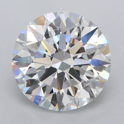 3.65 Carat Round Lab Diamond