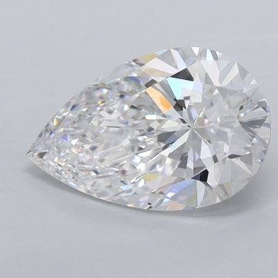 1.44 Carat Pear Lab Diamond