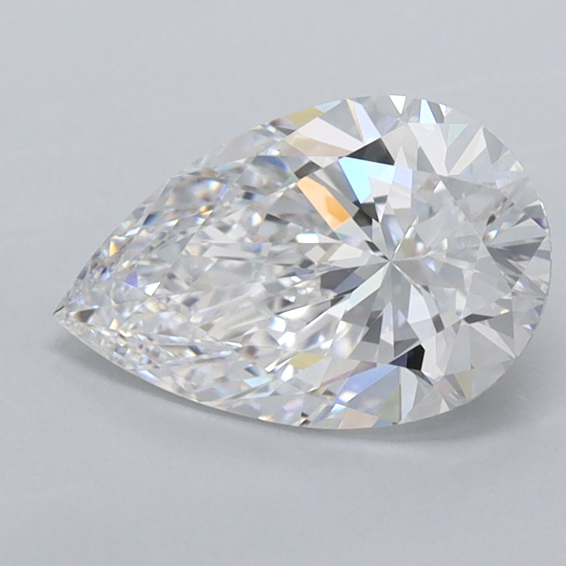 1.44 Carat Pear Lab Diamond