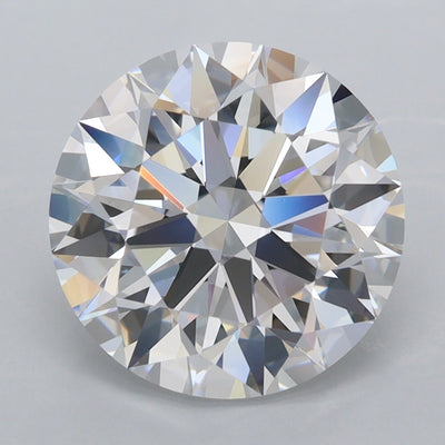 3.44 Carat Round Lab Diamond