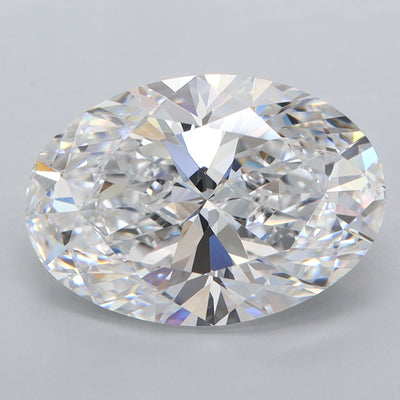 4.08 Carat Oval Lab Diamond