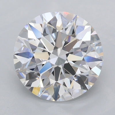 2.87 Carat Round Lab Diamond