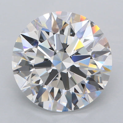 3.98 Carat Round Lab Diamond