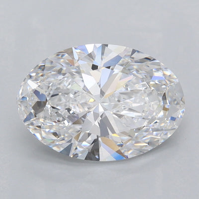 2.08 Carat Oval Lab Diamond