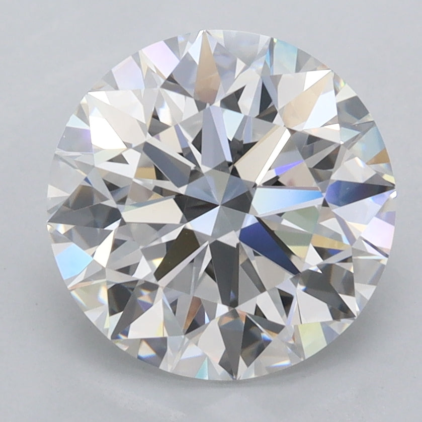 3.20 Carat Round Lab Diamond
