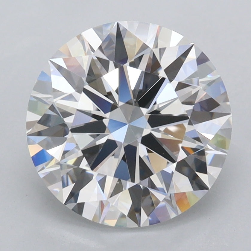 3.02 Carat Round Lab Diamond