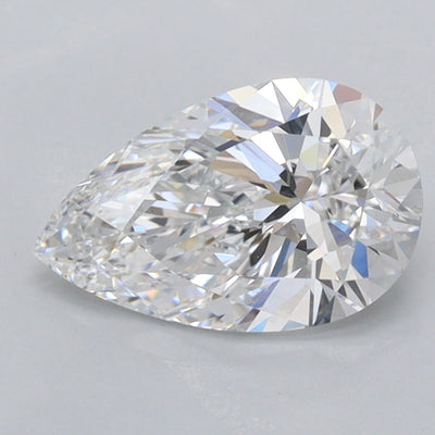 1.27 Carat Pear Lab Diamond