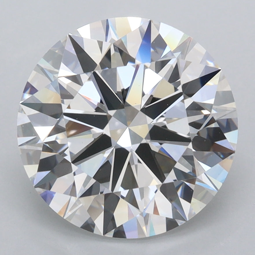 4.02 Carat Round Lab Diamond
