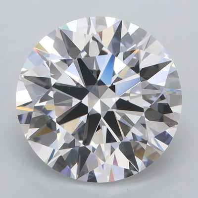 3.92 Carat Round Lab Diamond