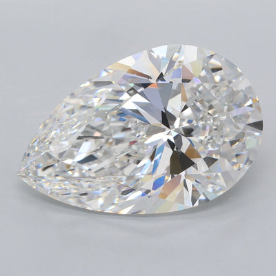 7.20 Carat Pear Lab Diamond