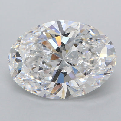 3.16 Carat Oval Lab Diamond