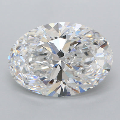 4.58 Carat Oval Lab Diamond