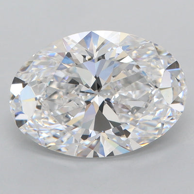 3.51 Carat Oval Lab Diamond