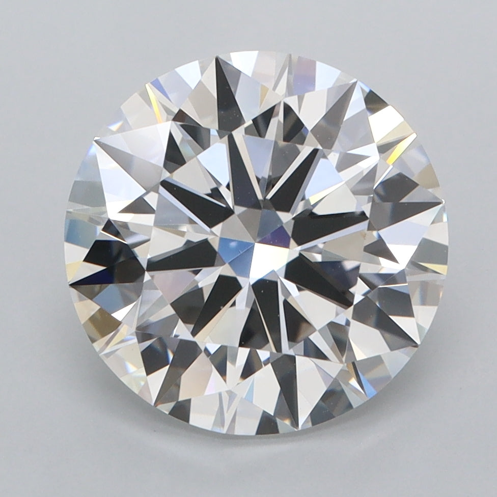 3.83 Carat Round Lab Diamond