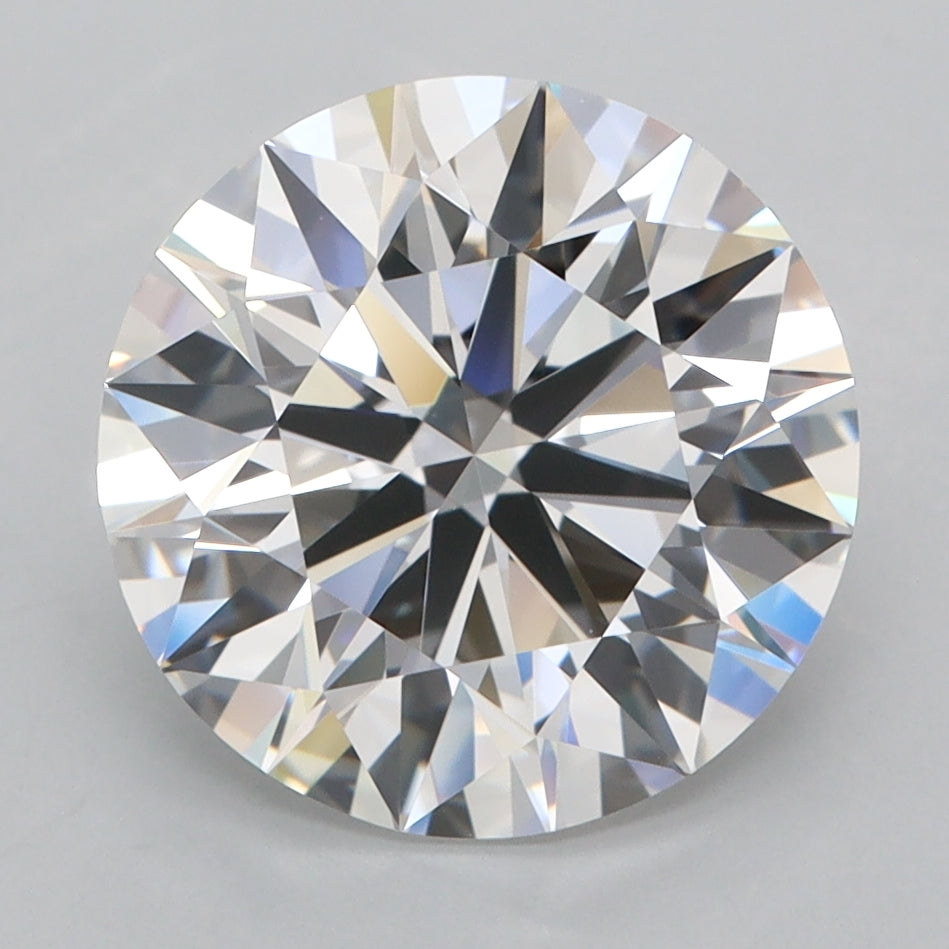 4.09 Carat Round Lab Diamond