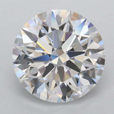 4.18 Carat Round Lab Diamond