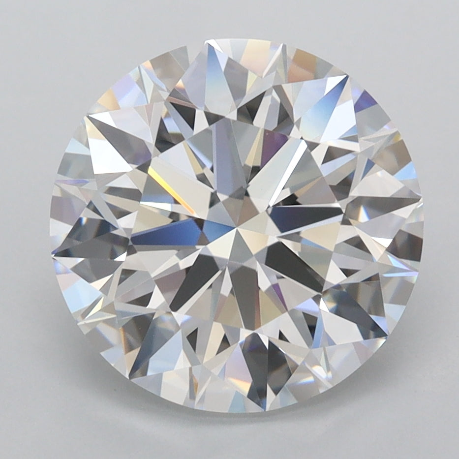 4.18 Carat Round Lab Diamond