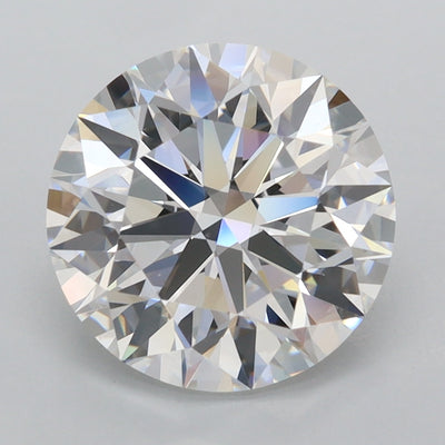 3.44 Carat Round Lab Diamond