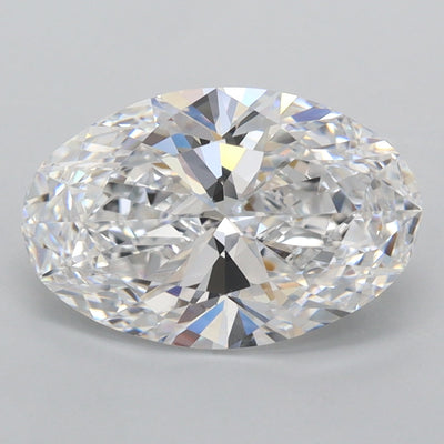 2.43 Carat Oval Lab Diamond