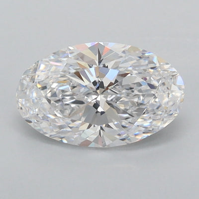 1.00 Carat Oval Lab Diamond