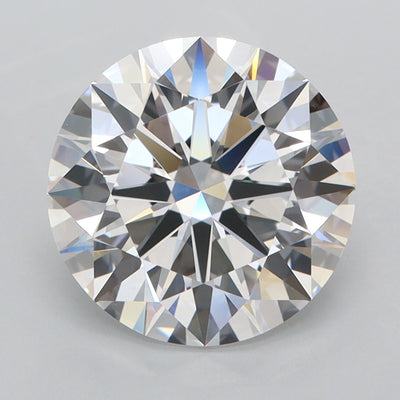 3.73 Carat Round Lab Diamond