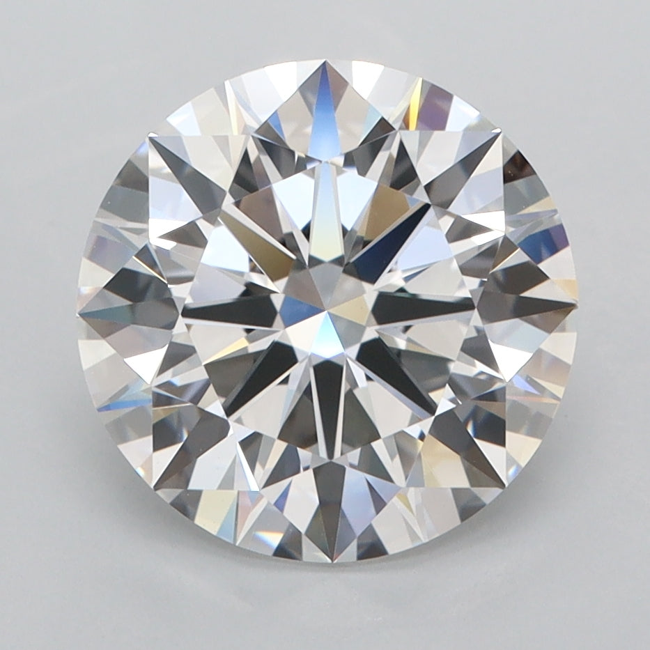 3.73 Carat Round Lab Diamond
