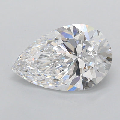 1.36 Carat Pear Lab Diamond
