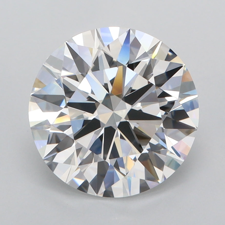 3.48 Carat Round Lab Diamond