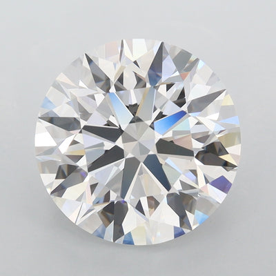 4.07 Carat Round Lab Diamond
