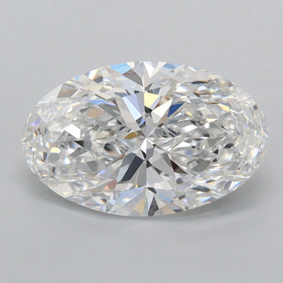 1.71 Carat Oval Lab Diamond
