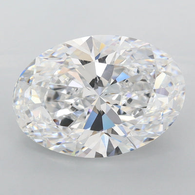 3.87 Carat Oval Lab Diamond