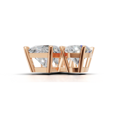 Cluster Pendant Normal K18 Pink Gold 1.5ct