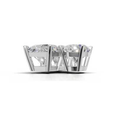 Cluster Pendant Normal K18 White Gold 1.5ct
