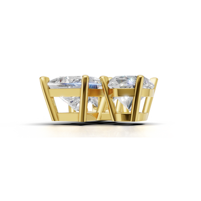 Cluster Pendant Normal 18k Yellow Gold 3ct