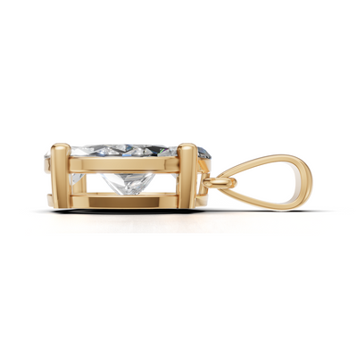 First Gen Pendant Normal K14 Yellow Gold 1.05ct