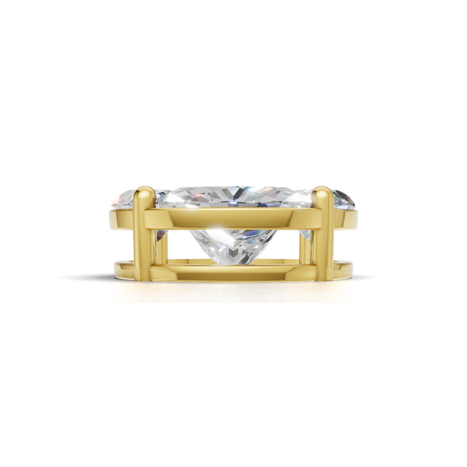 First Gen Pendant Normal K18 Yellow Gold 1.05ct