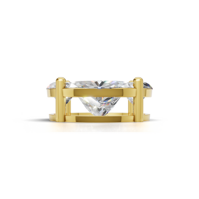 First Gen Pendant Normal 18k Yellow Gold 3ct