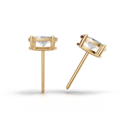First Gen Pierce Normal K14 Yellow Gold 1ct