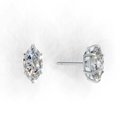 Marquise Lab Grown Diamond Solitaire Earring
