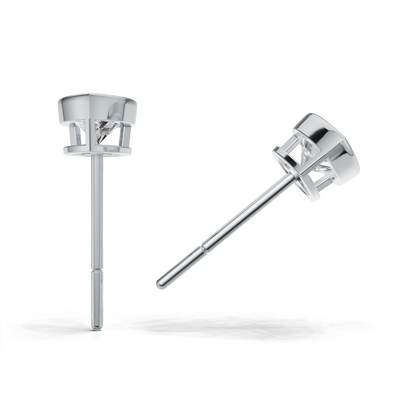 Pierce Pear Bezel K14 White Gold 1ct