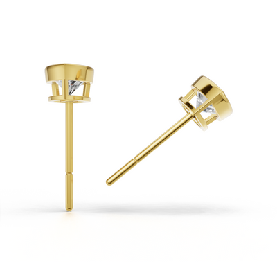 Pierce Pear Bezel 18k Yellow Gold 1ct