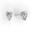 Pear Lab Grown Diamond Solitaire Earring
