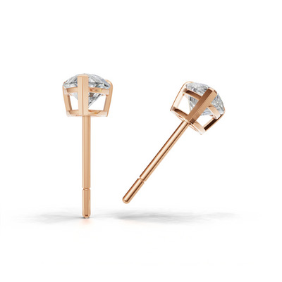 Pierce Pear Solitaire K18 Pink Gold 1ct