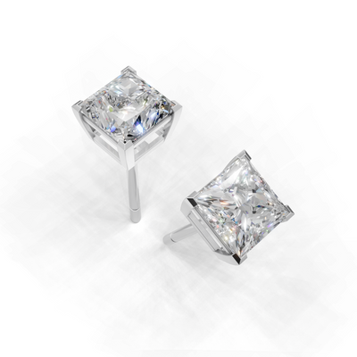 Pierce Princess Solitaire K18 White Gold 1ct